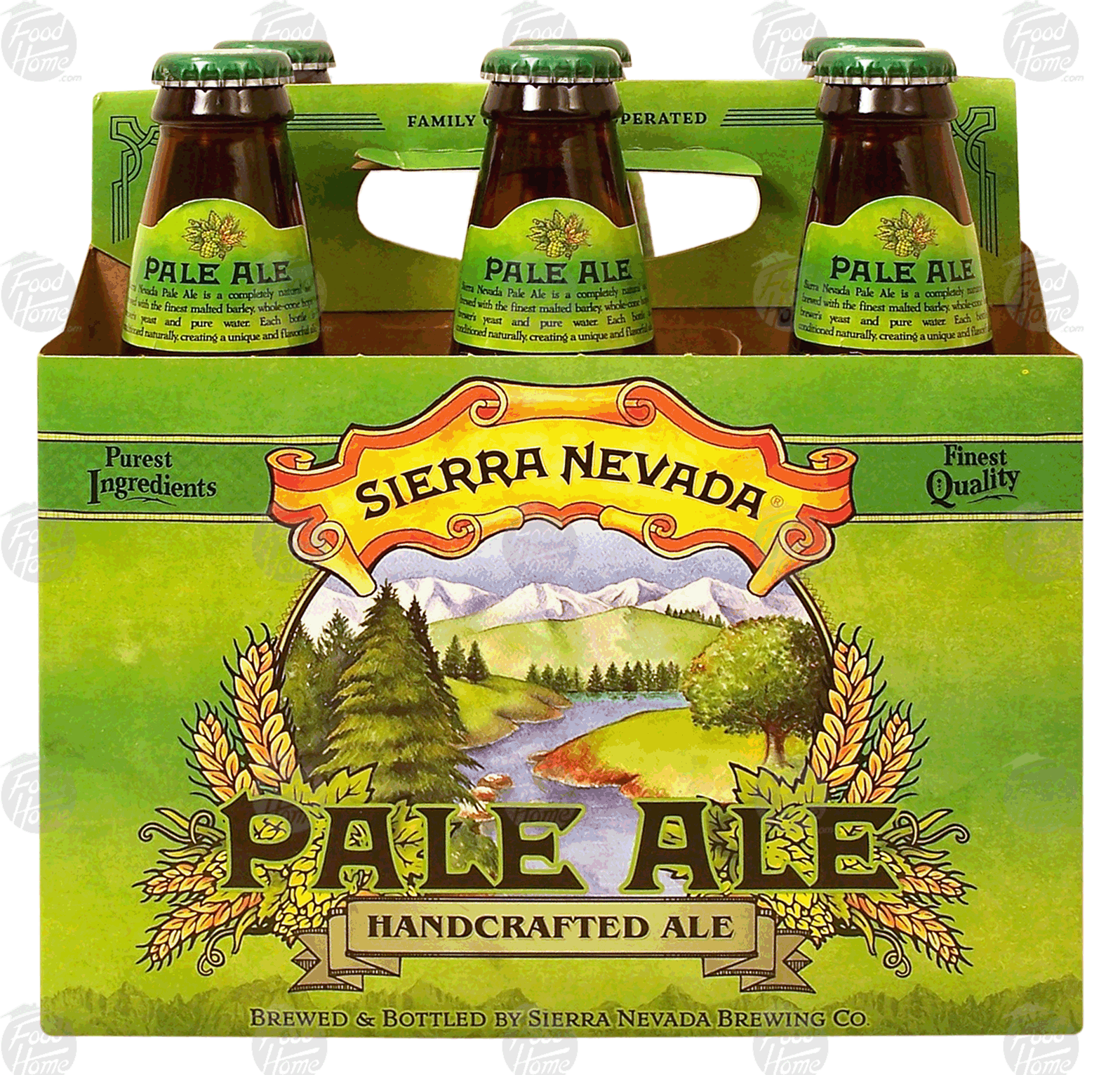 Sierra Nevada  pale ale beer 6 12-ounce glass bottles Full-Size Picture